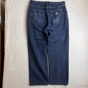 Moschino Jeans Men Indigo Blue Denim Straight Leg Pants Made Italy 35x30 (34x29)